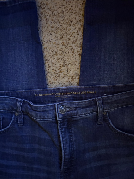 Chico's Denim - Chico’s Blue so slimming girlfriend ankle jeans size 1.5/ 10 inseam 26